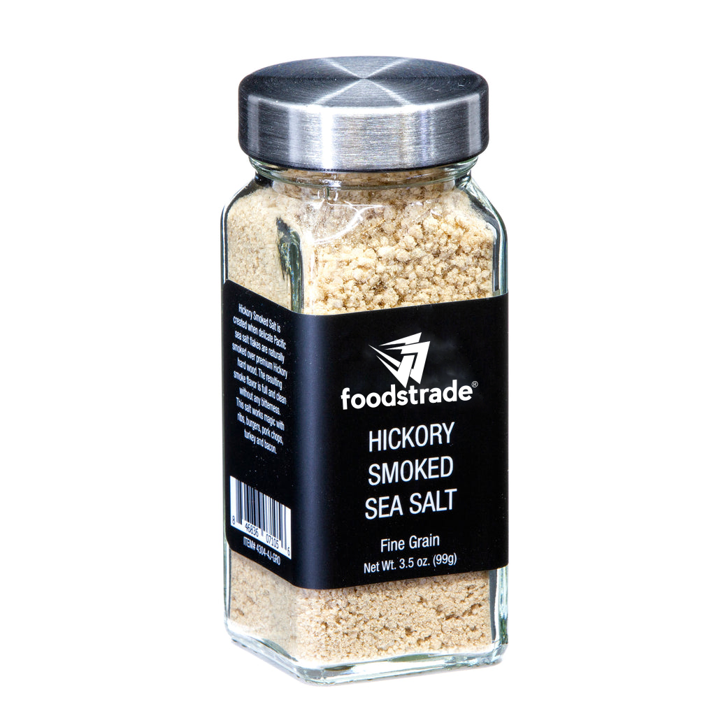 Private Labeling Hickory Smoked Sea Salt (Fine Grain)