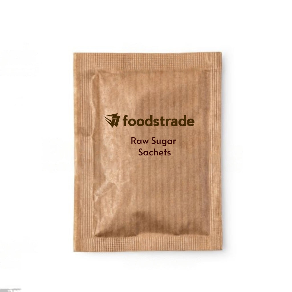Private Labeling Raw Sugar Sachets Custom Packaging Raw Sugar Sachets