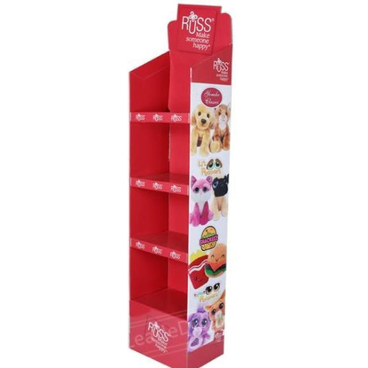 Custom Advertising Pet Food Floor Cardboard  Pop Displays
